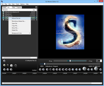 SUM Editor (formerly SU Movie Editor) screenshot 7