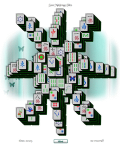 Sun Mahjongg Tiles screenshot