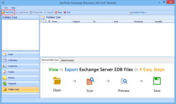 SysTools Exchange Recovery screenshot 4