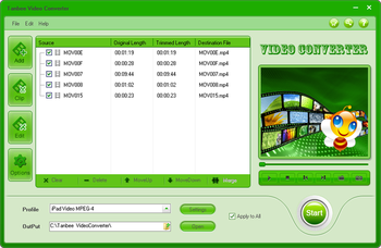 Tanbee Video Converter screenshot