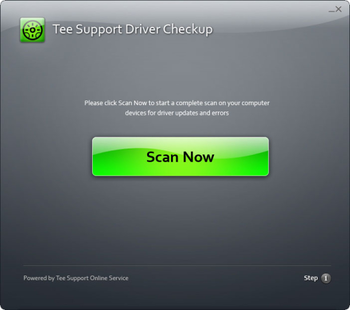 Tee Support Driver Checkup screenshot
