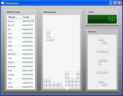 Tetrominoes screenshot