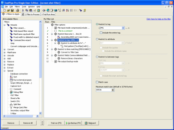 TextPipe Engine screenshot
