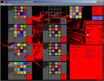 The 2nd Dimension of Mastermind screenshot