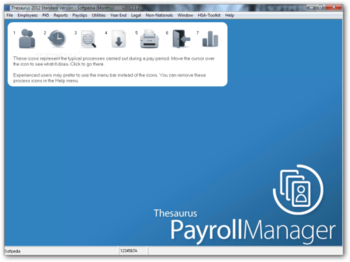 Thesaurus Payroll Manager screenshot