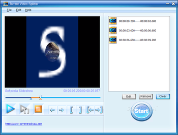 Torrent Video Splitter screenshot 2