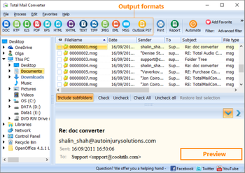 Total Mail Converter screenshot