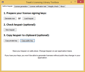 Treeks Licensing Library screenshot 3