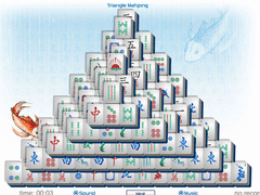 Triangle Mahjong screenshot