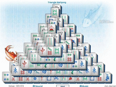 Triangle Mahjong screenshot 2