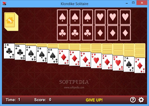 world of solitaire triple klondike turn one