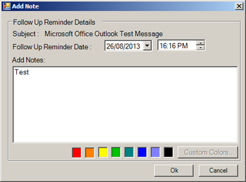 Turbo Add-in For Outlook Follow Up Reminder screenshot 3
