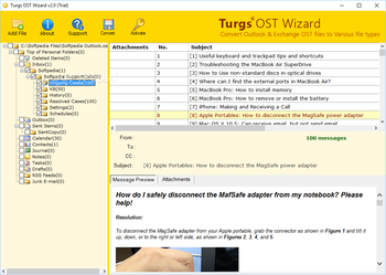 Turgs OST Wizard screenshot