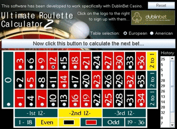 Ultimate Roulette Calculator screenshot