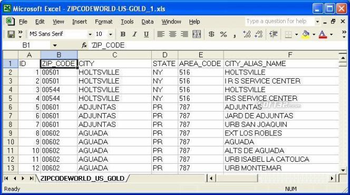 United States ZIP Code Database (Gold + Multi-County Edition) screenshot 3