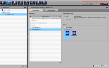 Unitrends Enterprise Backup for Hyper-V screenshot 3