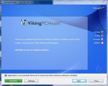 VikingPCHealth screenshot
