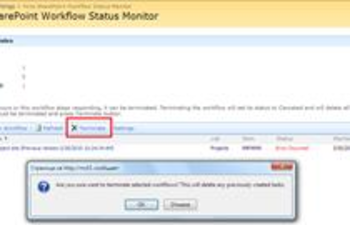 Virto Workflow Status Monitor screenshot