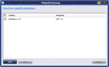 VMeisoft KeyMap screenshot