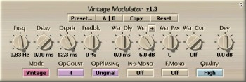 Voxengo Vintage Modulator screenshot