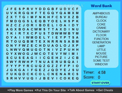 Wacky Wordsearch screenshot