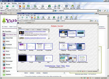 WebSpirit Internet Browser screenshot