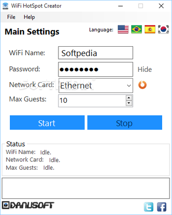 WiFi HotSpot Creator screenshot