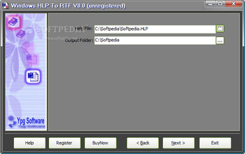Windows HLP To RTF screenshot