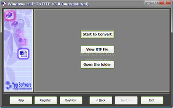Windows HLP To RTF screenshot 3