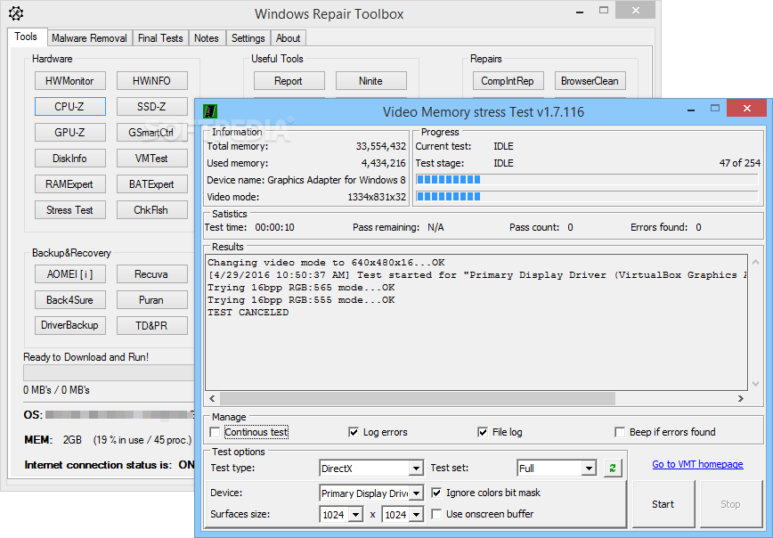 instal Windows Repair Toolbox 3.0.3.7 free