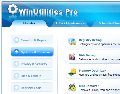 WinUtilities Professional 15.89 download the new version for iphone