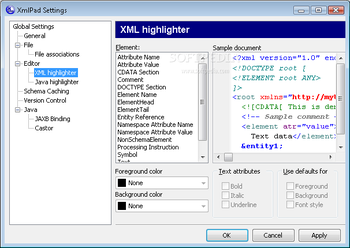 WMHelp XMLPad screenshot 5