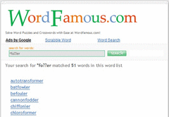 WordFamous screenshot