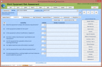 Work Equipment Risk Assessment Management screenshot 2