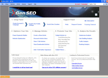 xGen SEO screenshot