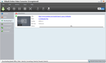 Xilisoft Online Video Converter screenshot 3