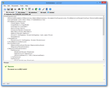 XmlValidator screenshot