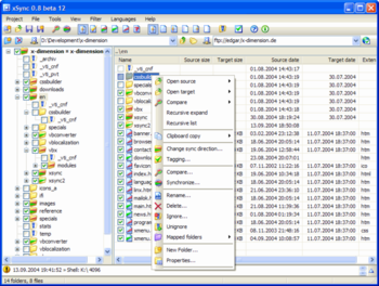 xSync File Synchronizer screenshot 2