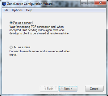 ZoneOS ZoneScreen screenshot