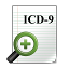 ICD-10 ICD-9 Lookup icon
