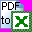 PDF to Excel icon
