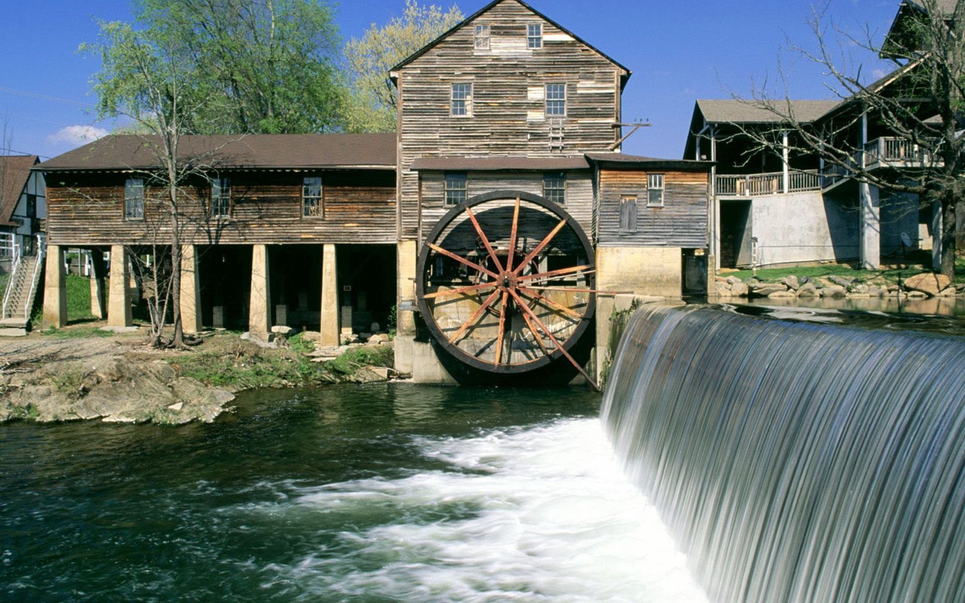 The Old Mill Pigeon Forge Tennessee Wallpaper - Free Wallpapers