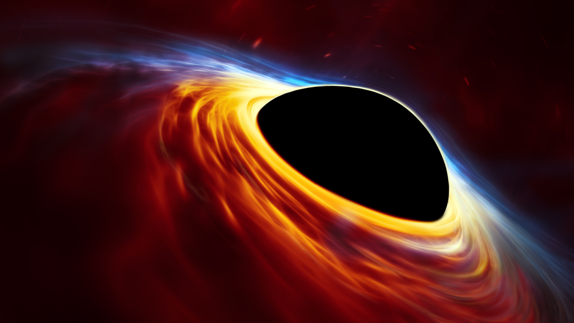 Supermassive Black Hole 5K Wallpaper - Free Wallpapers