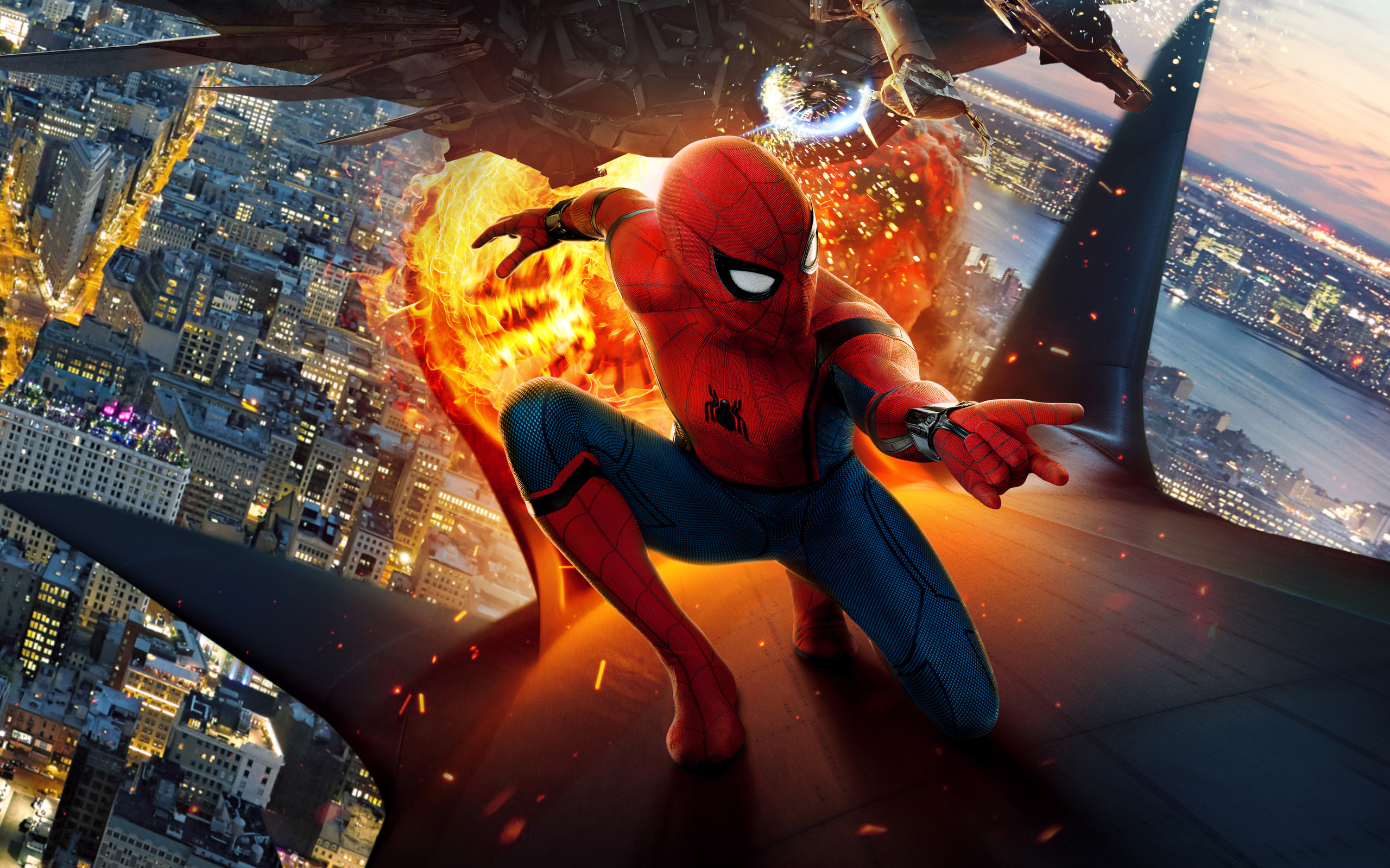 Spider Man Homecoming 4k Hd Wallpaper Free Wallpapers 