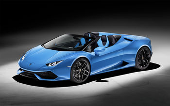 2016 Lamborghini Huracan LP 610 4 Spyder screenshot