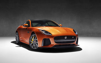 2017 Jaguar f type SVR screenshot