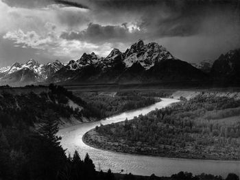 Adams The Tetons And The Snake River screenshot