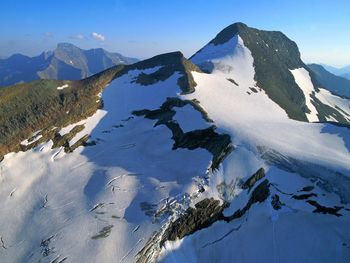 Aerial View Of Blackfoot Mountain, Glacier National Park, Montana screenshot