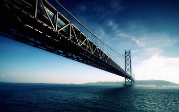 Akashi Kaikyo Bridge Japan screenshot