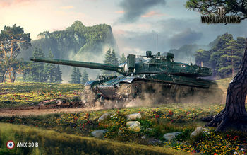 AMX 30B World of Tanks screenshot